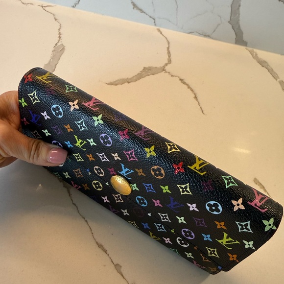 Louis Vuitton Sarah Wallet Murakami Monogram Black - Picture 11 of 11